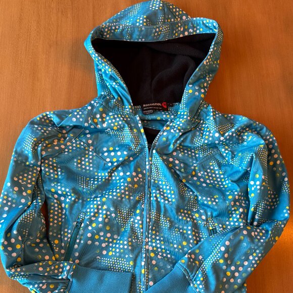 Rossignol Fleeced lined jacket with hood women's small - Picture 3 of 5